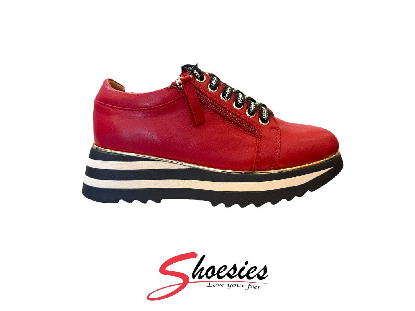 Alfie & Evie Hosting - Rosso Leather