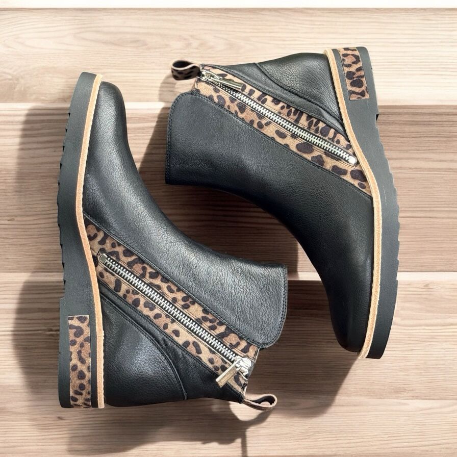 Django & Juliette Rhain - Black Taupe Leopard