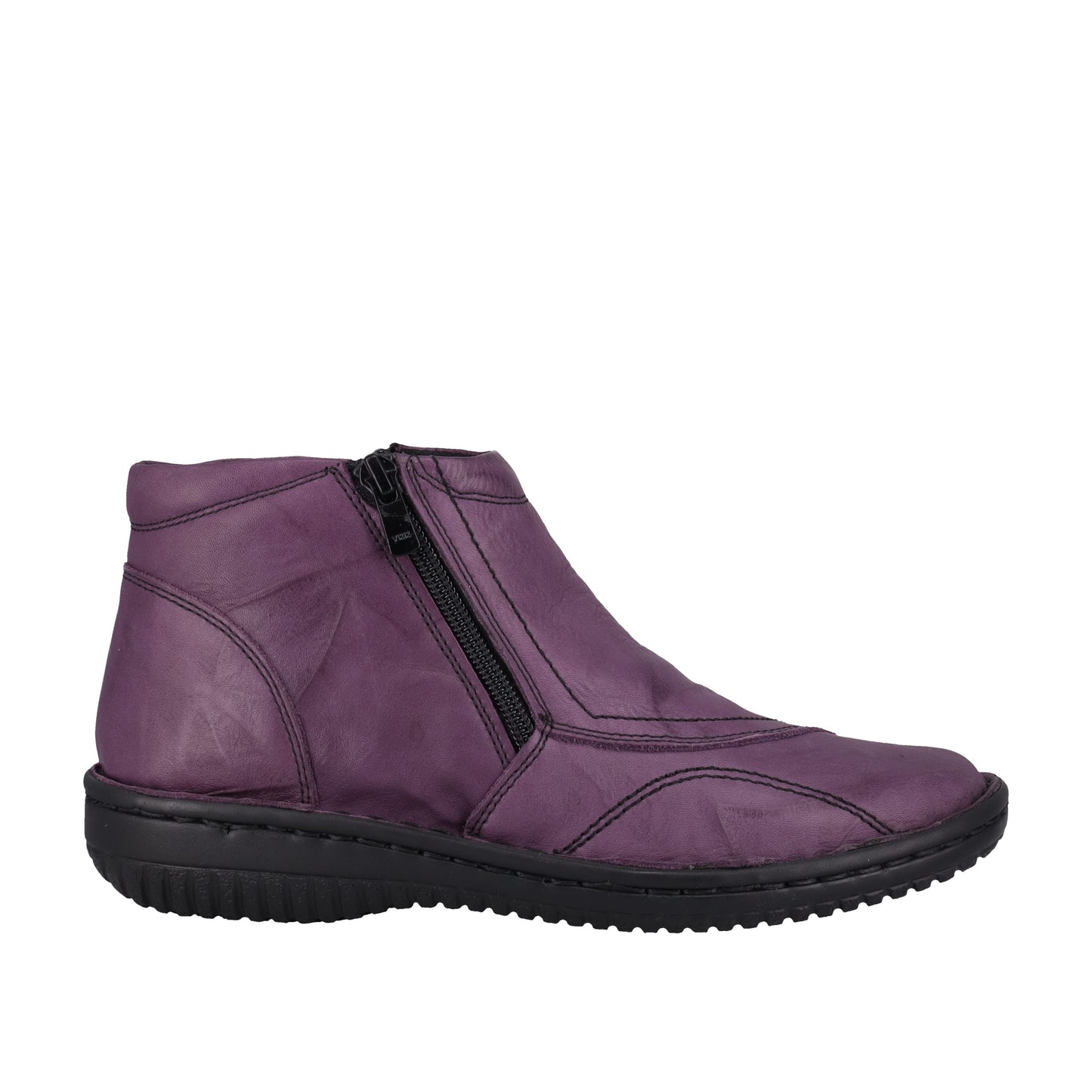 Cabello 5250-27 Ankle Boot - Purple Crinkle