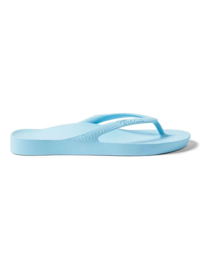 Archies Arch Support Thongs - Sky Blue