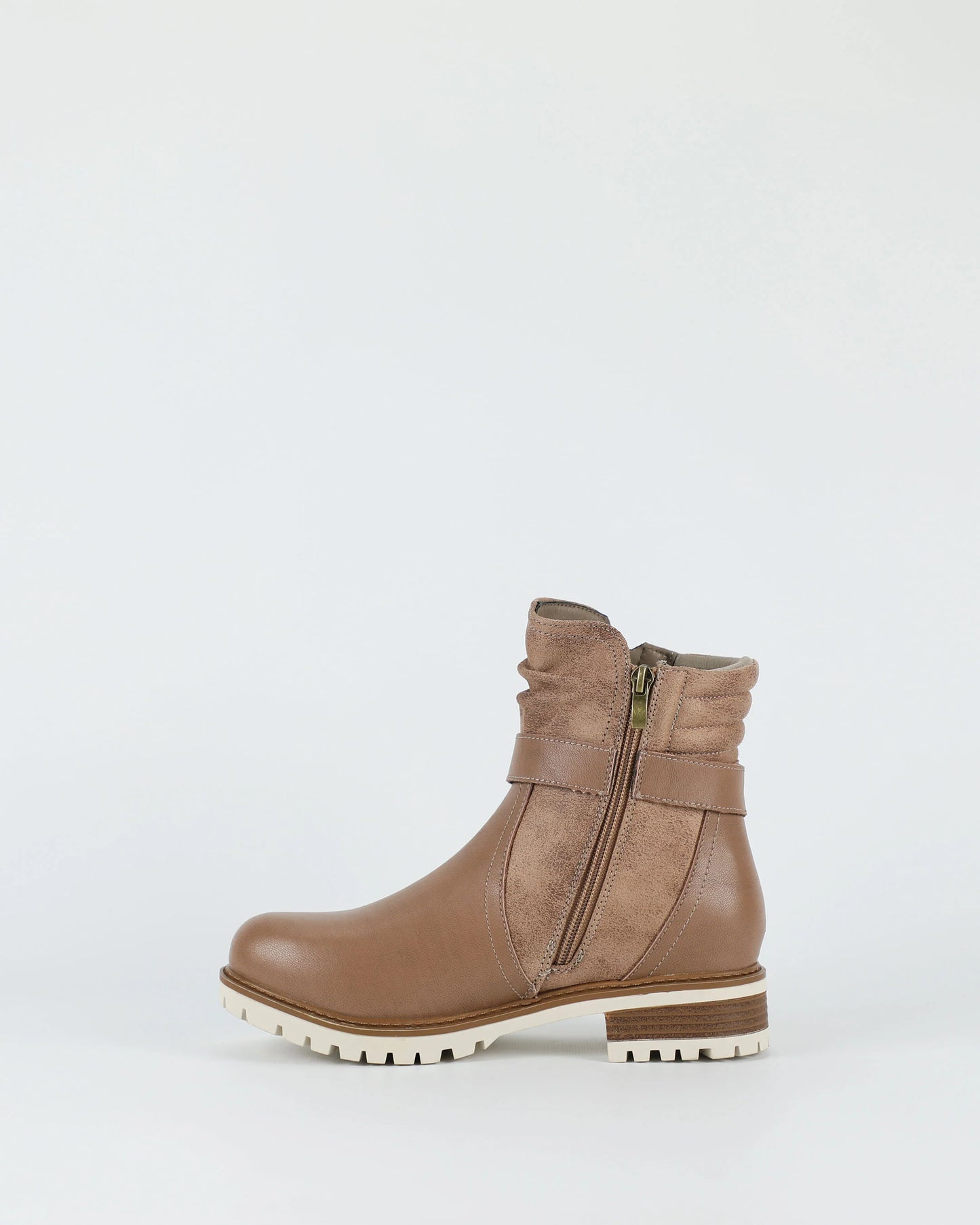 Bay Lane Alpha - Taupe Leather