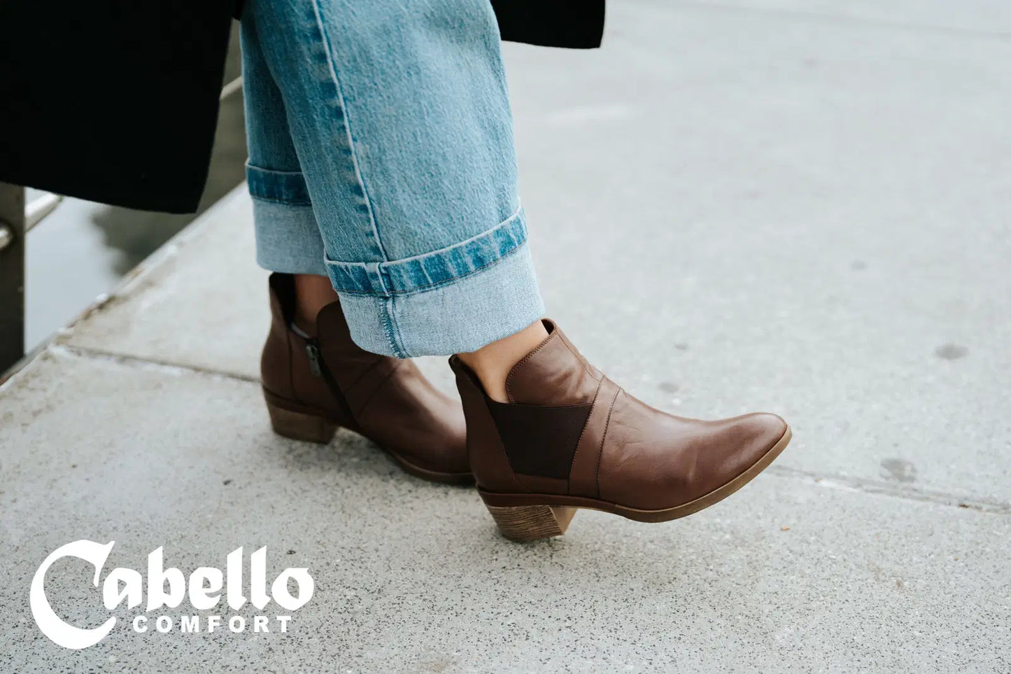 Cabello Bonita Boots - Black Leather