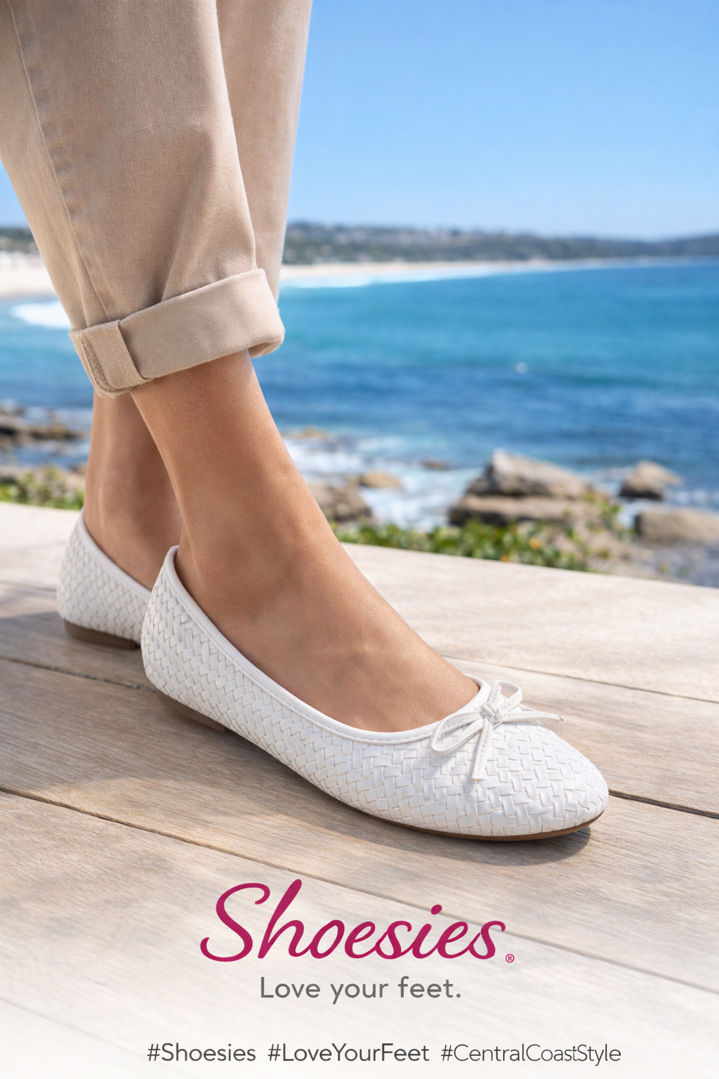 Mabella Bella Loafer - White
