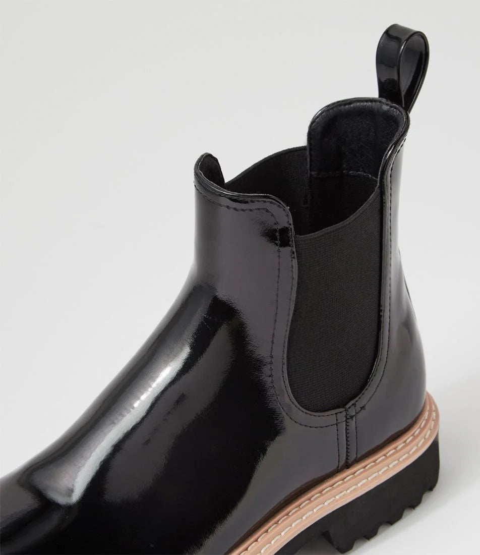 Django & Juliette Gummie - Black Patent