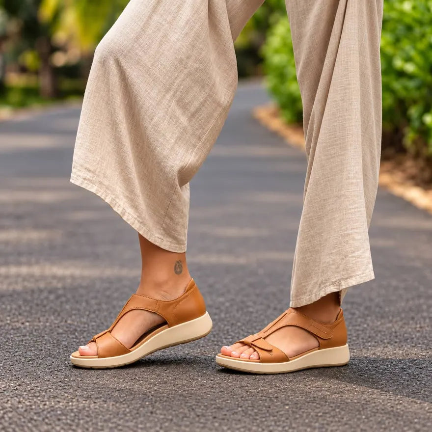 Pure Comfort Corsica – Tan Sandal