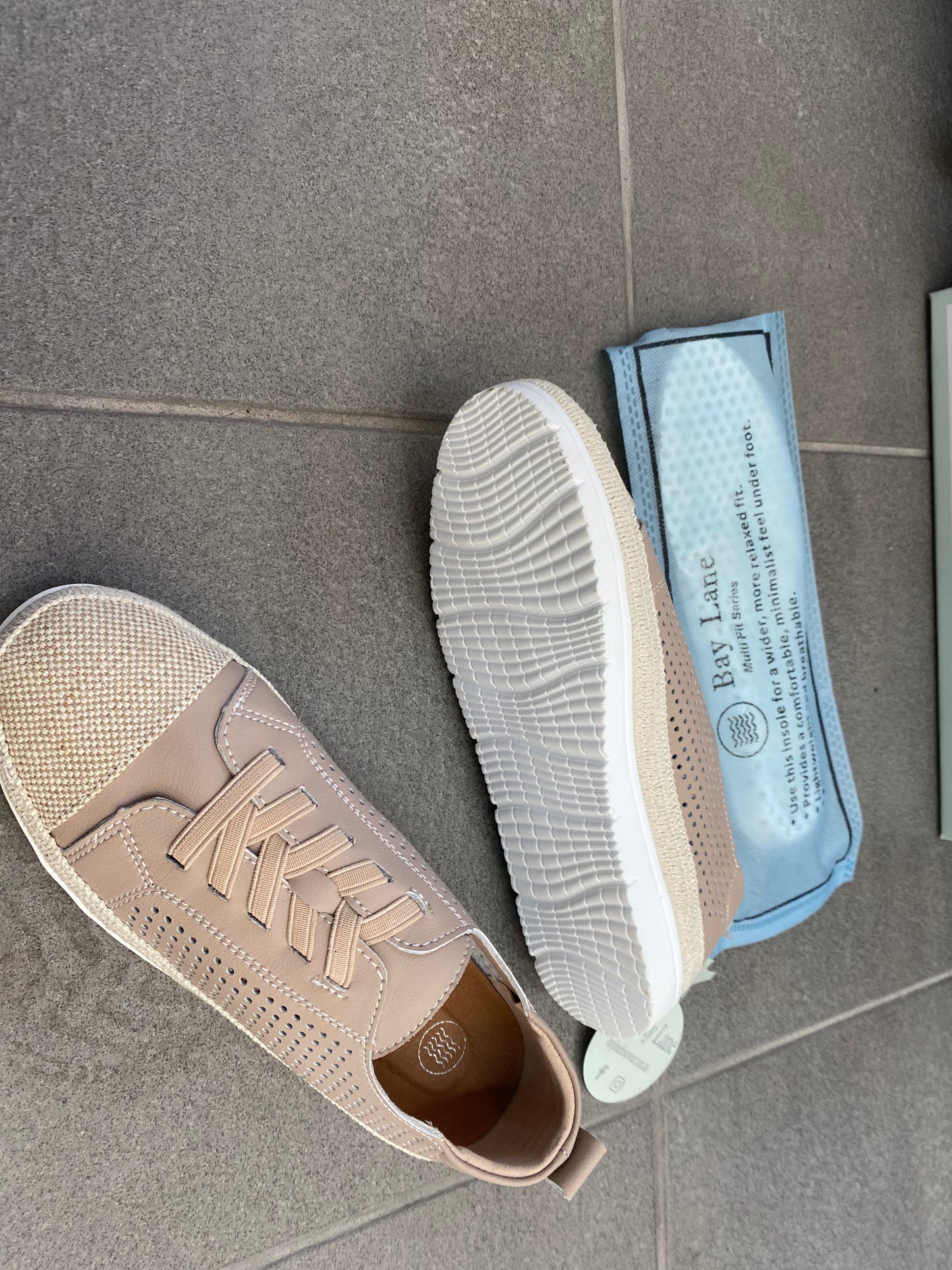 Bay Lane Moon - Nude Leather