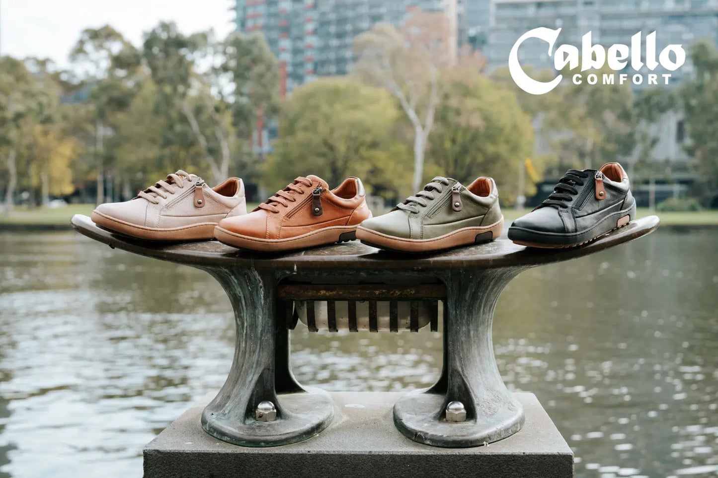 Cabello Patsy Active - Dark Olive Leather