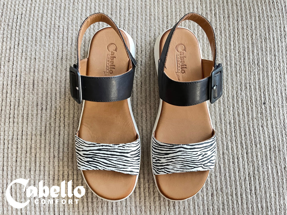 Cabello Pepe - Zebra Leather