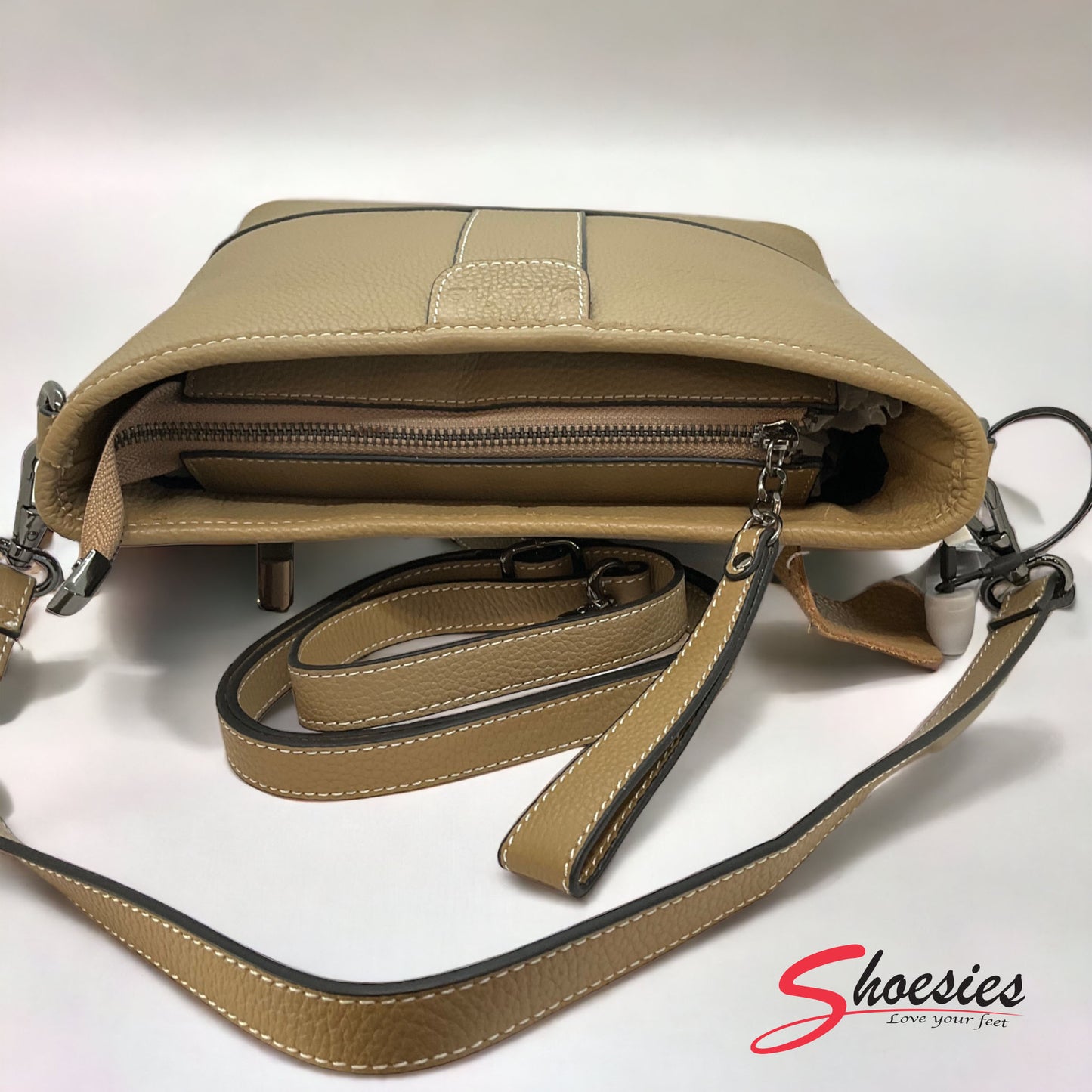 sheshe Australia Margarita shoulder bag - Camel colour