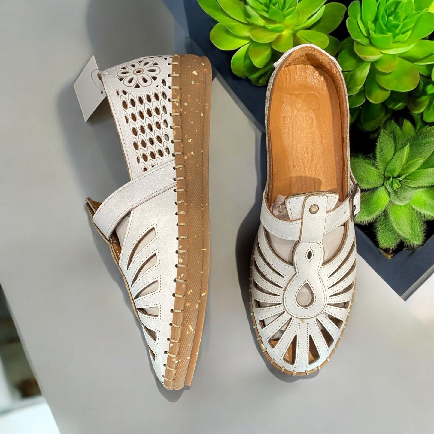 Sala Remy - White Leather