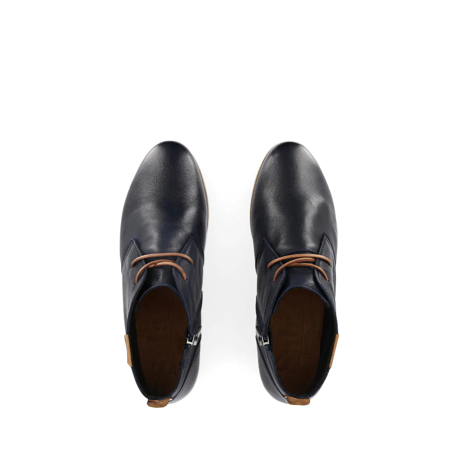 Sala Crew ankle Boot - Deep Ocean (Navy) Leather