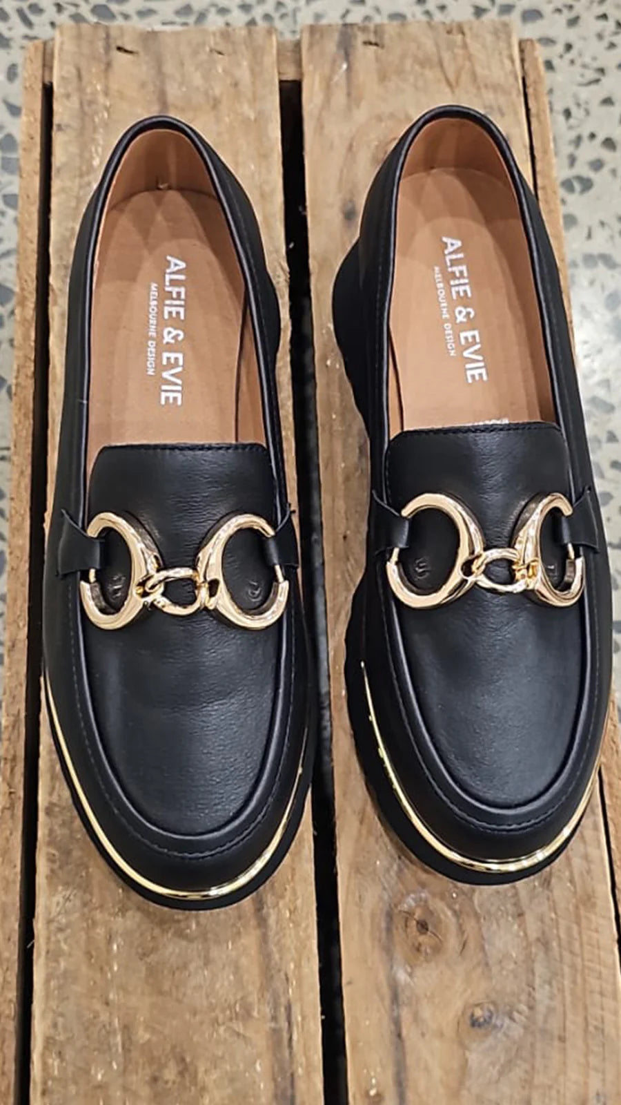 Alfie & Evie Hidden - Black Gold