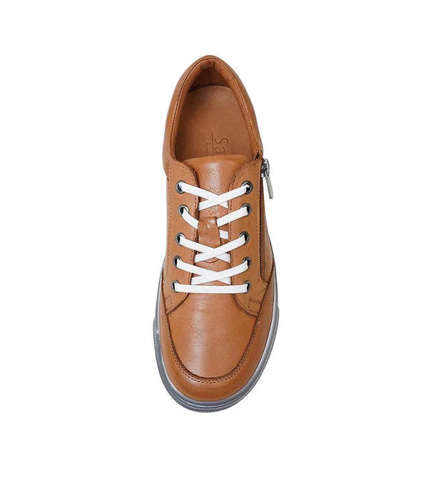 Sala Ronnie Leather Sneakers - Coconut