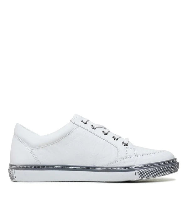 Sala Ronnie Leather Sneakers - White