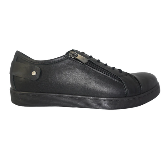 Cabello EG18 - Jet Black Leather