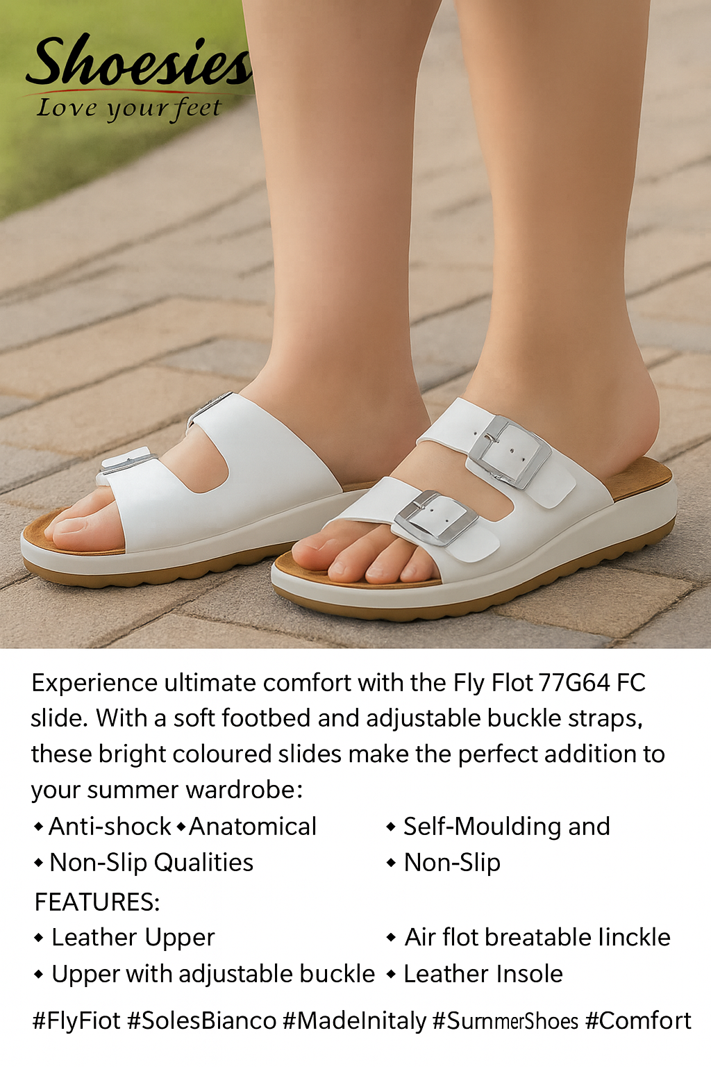 Fly Flot 77G64 FC Slide - Nero