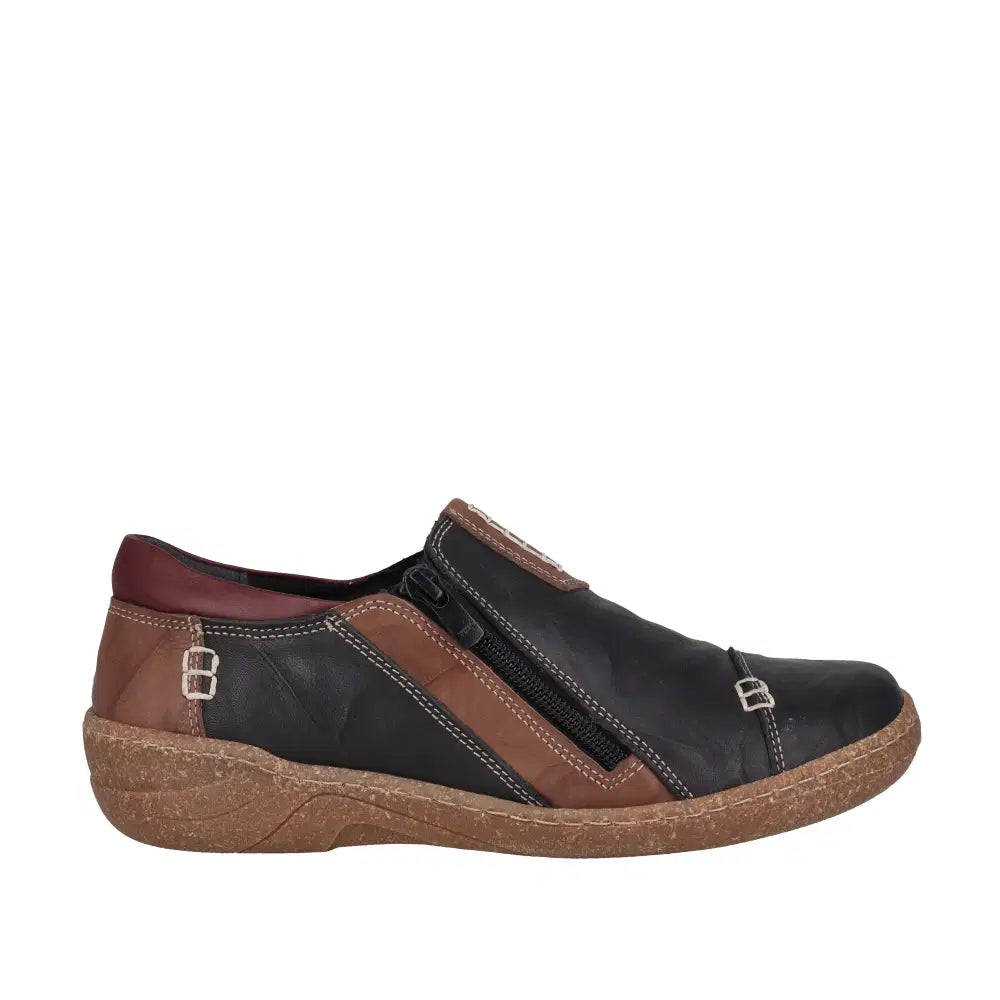 Cabello 7311-307 Sneaker - Black Leather