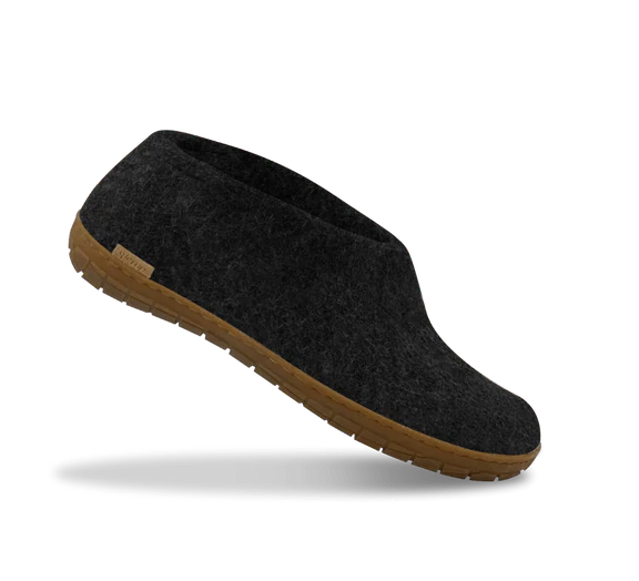 Glerups Honey Rubber Shoe - Charcoal Colour