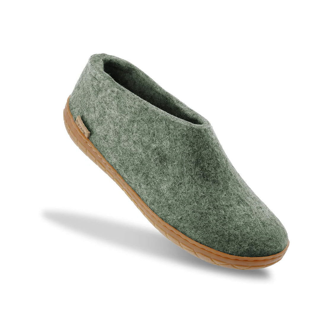 Glerups Honey Rubber Shoe - Moss Colour