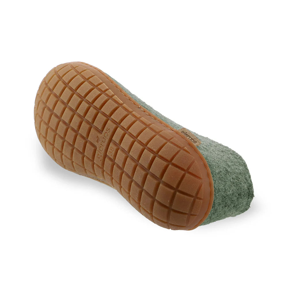 Glerups Honey Rubber Shoe - Moss Colour