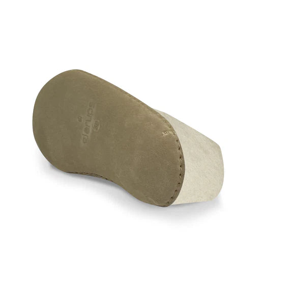 Glerups Felt Slip-On – White Natural Wool