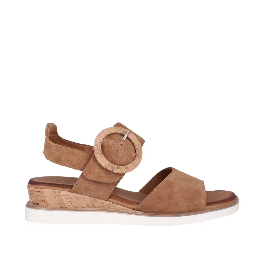 Cabello Aspen Sandal - Tan Leather