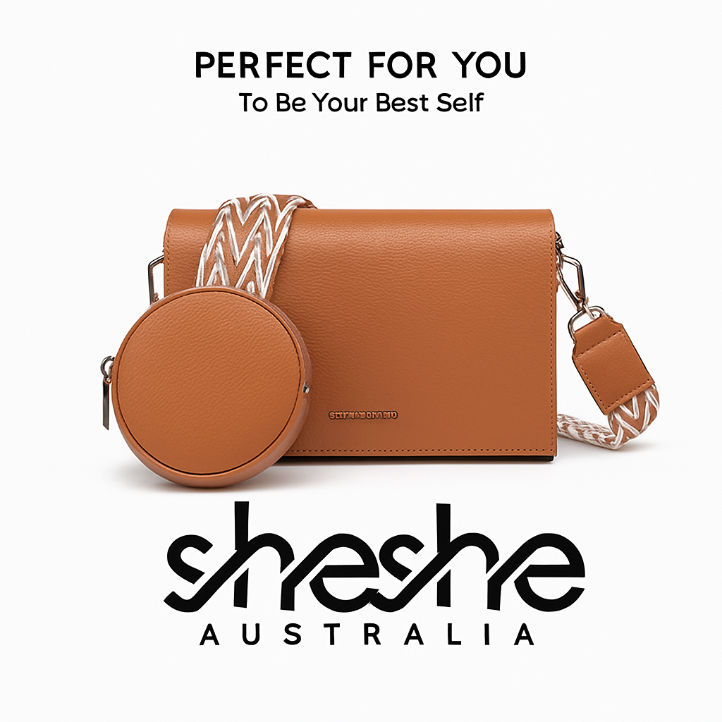 sheshe Australia - Perfect Crossover Bag - Brown