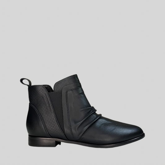 Bay Lane Dasha - Leather Boot Black