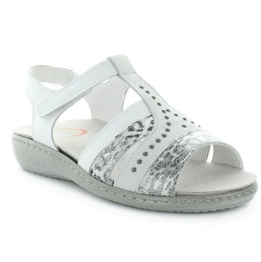 Kirsten Sandal - White