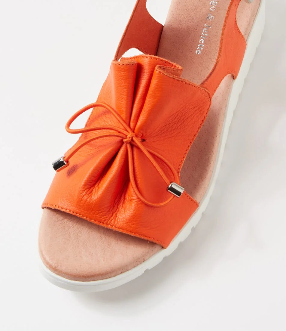 Django & Juliette Malika Cafe Leather - Orange