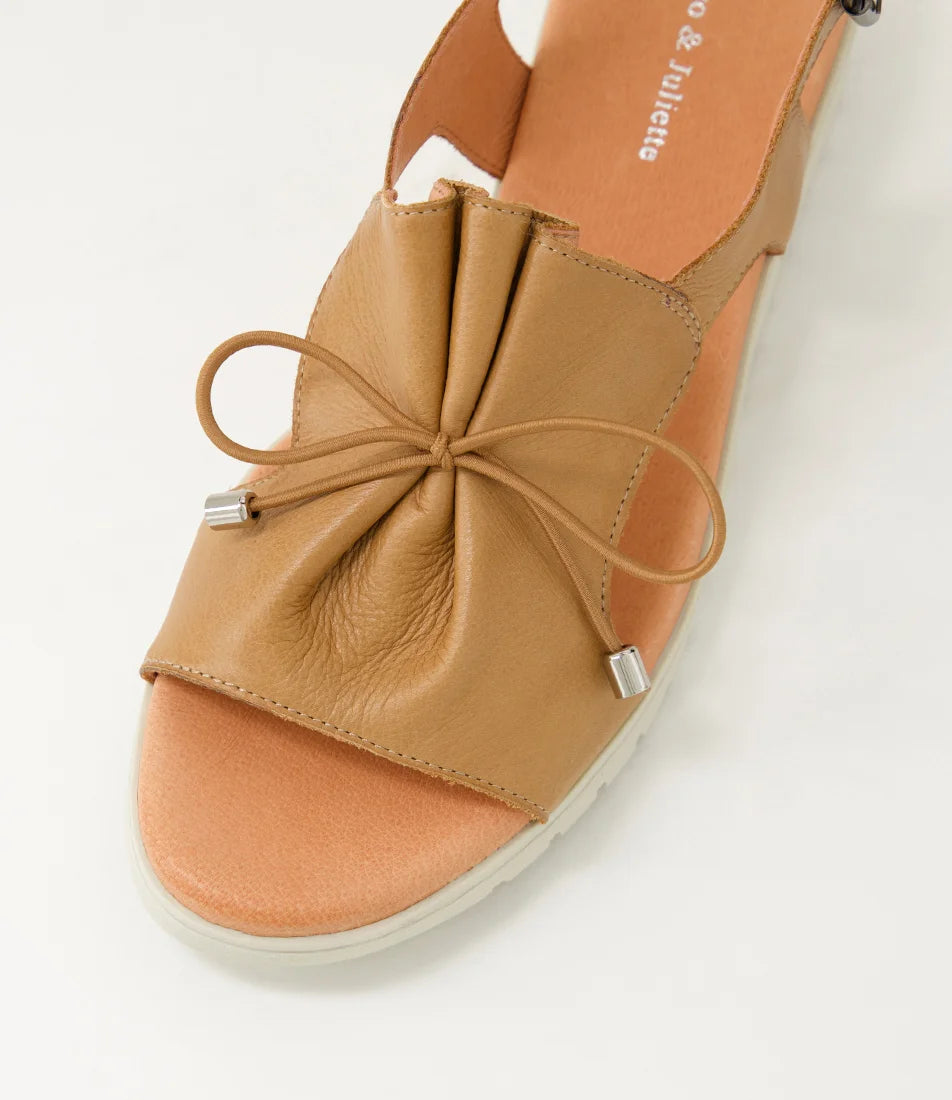 Django & Juliette Malika Cafe Leather - Dark Tan