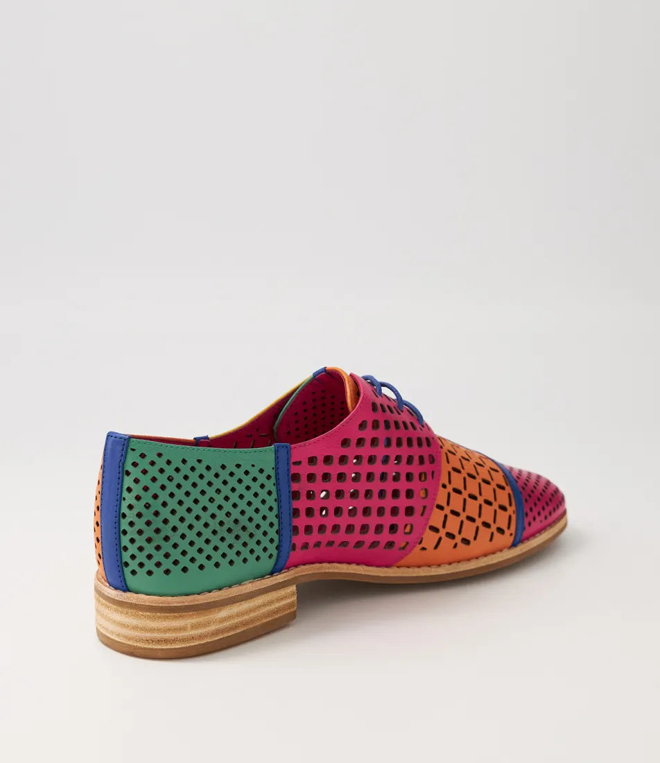 DJango & Juliette - Avert Bright Multi Flat Shoes