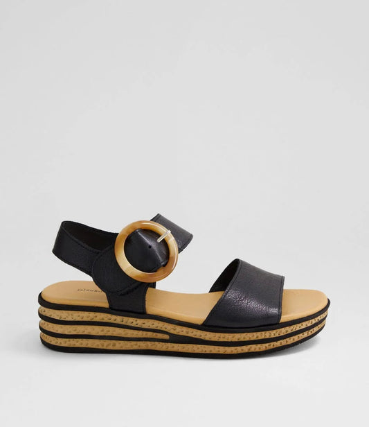 Django & Juliette Cubbie - Black Leather