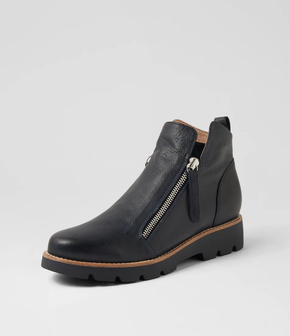 DOTTIZ by Django & Juliette Leather Ankle Boot