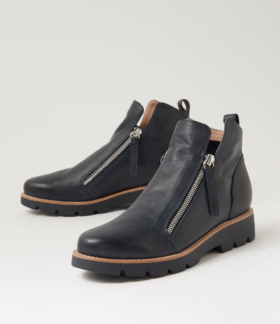 DOTTIZ by Django & Juliette Leather Ankle Boot