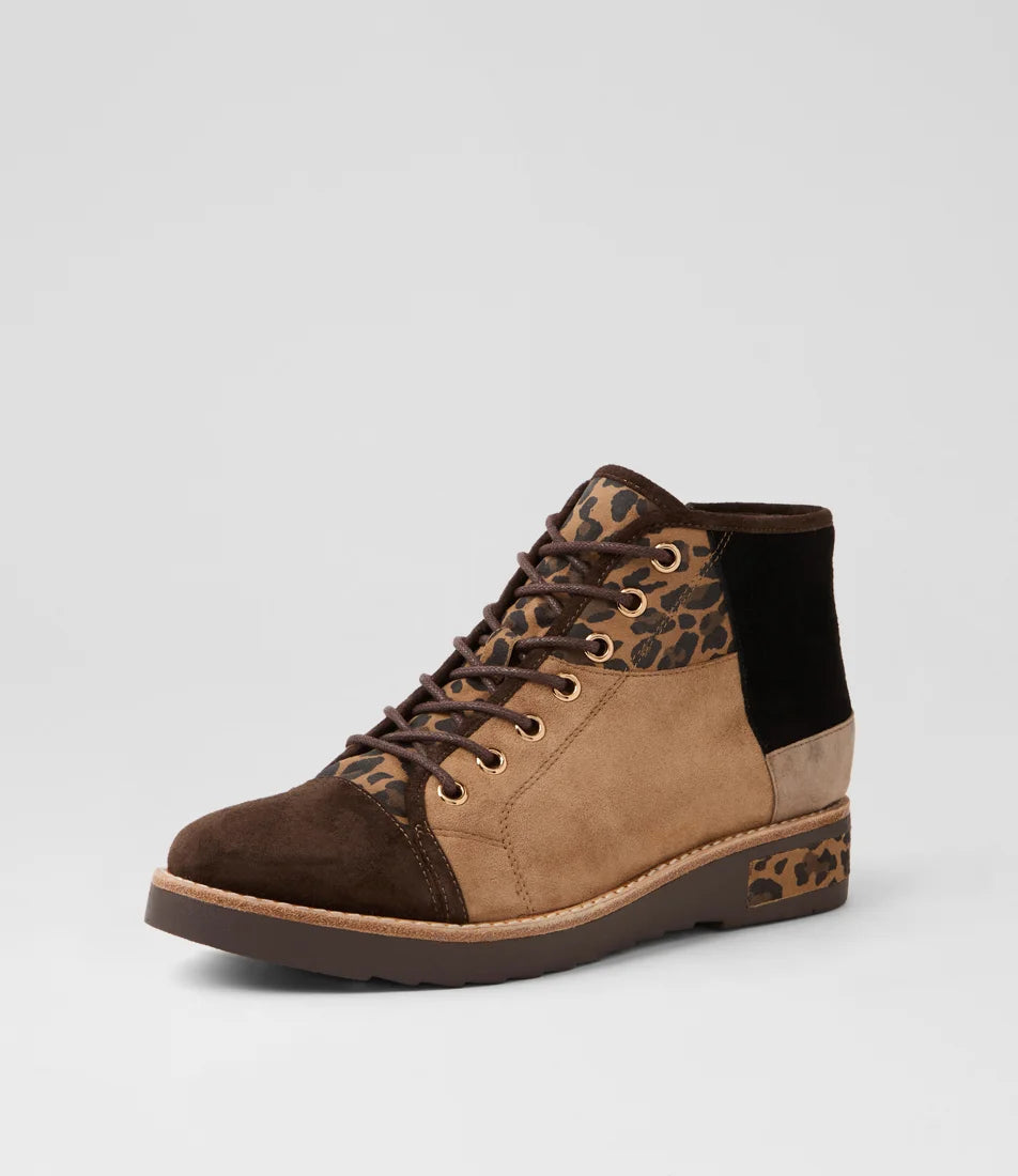 Django & Juliette Regine Boot – Tan Multi