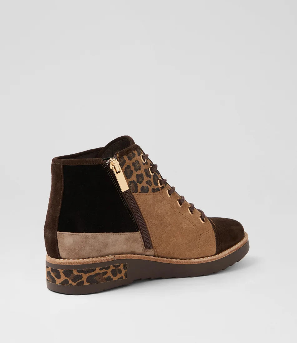 Django & Juliette Regine Boot – Tan Multi