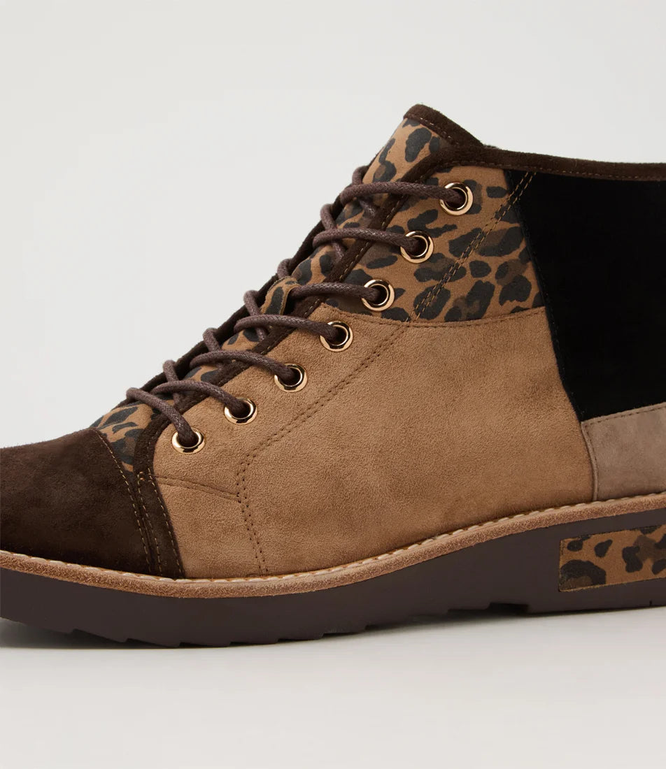 Django & Juliette Regine Boot – Tan Multi