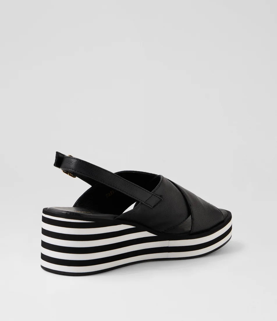 Django & Juliette – FARISE - Black Leather