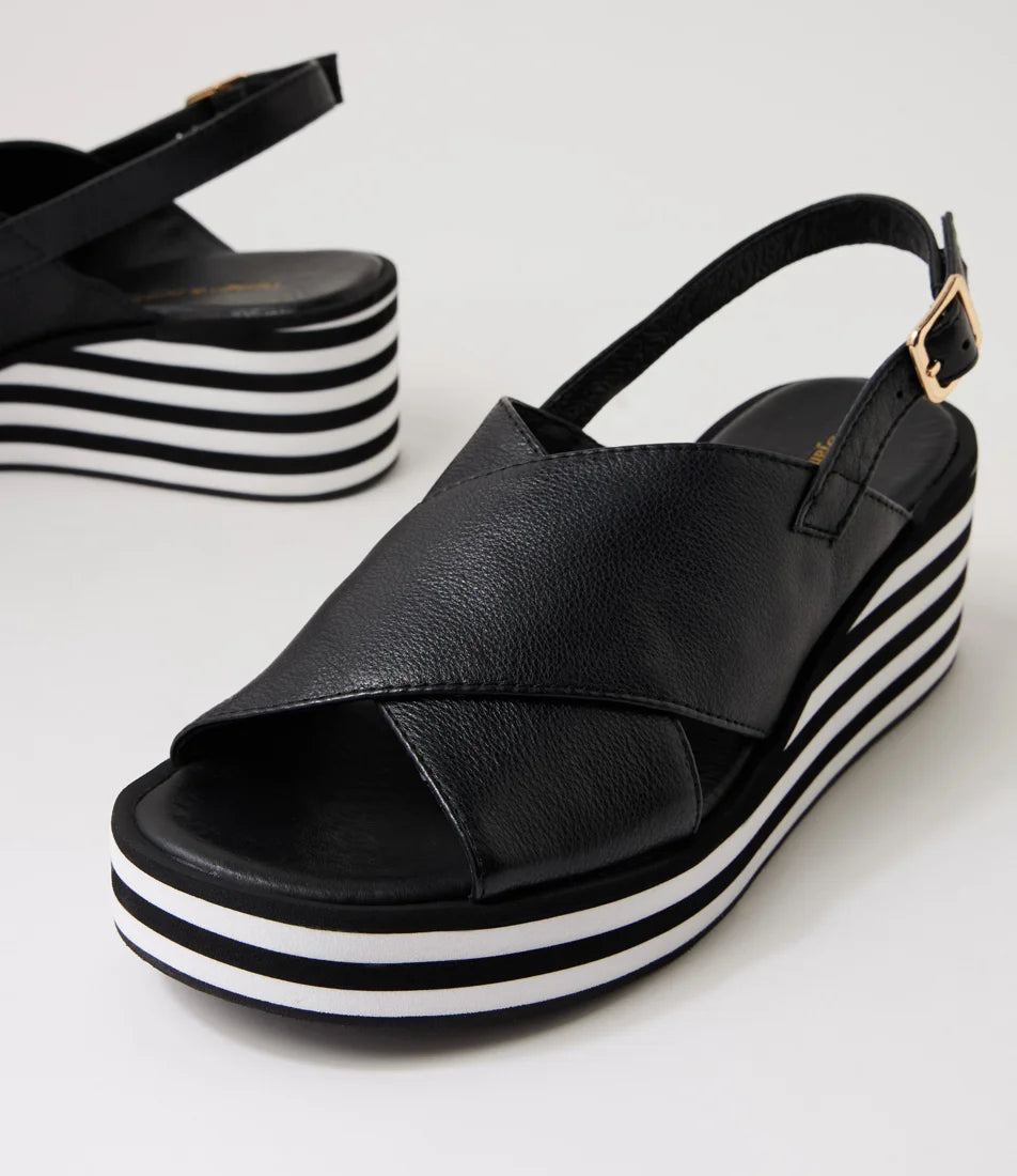 Django & Juliette – FARISE - Black Leather