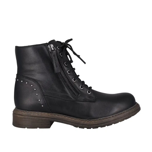 Cabello Esther Boots - Black Leather
