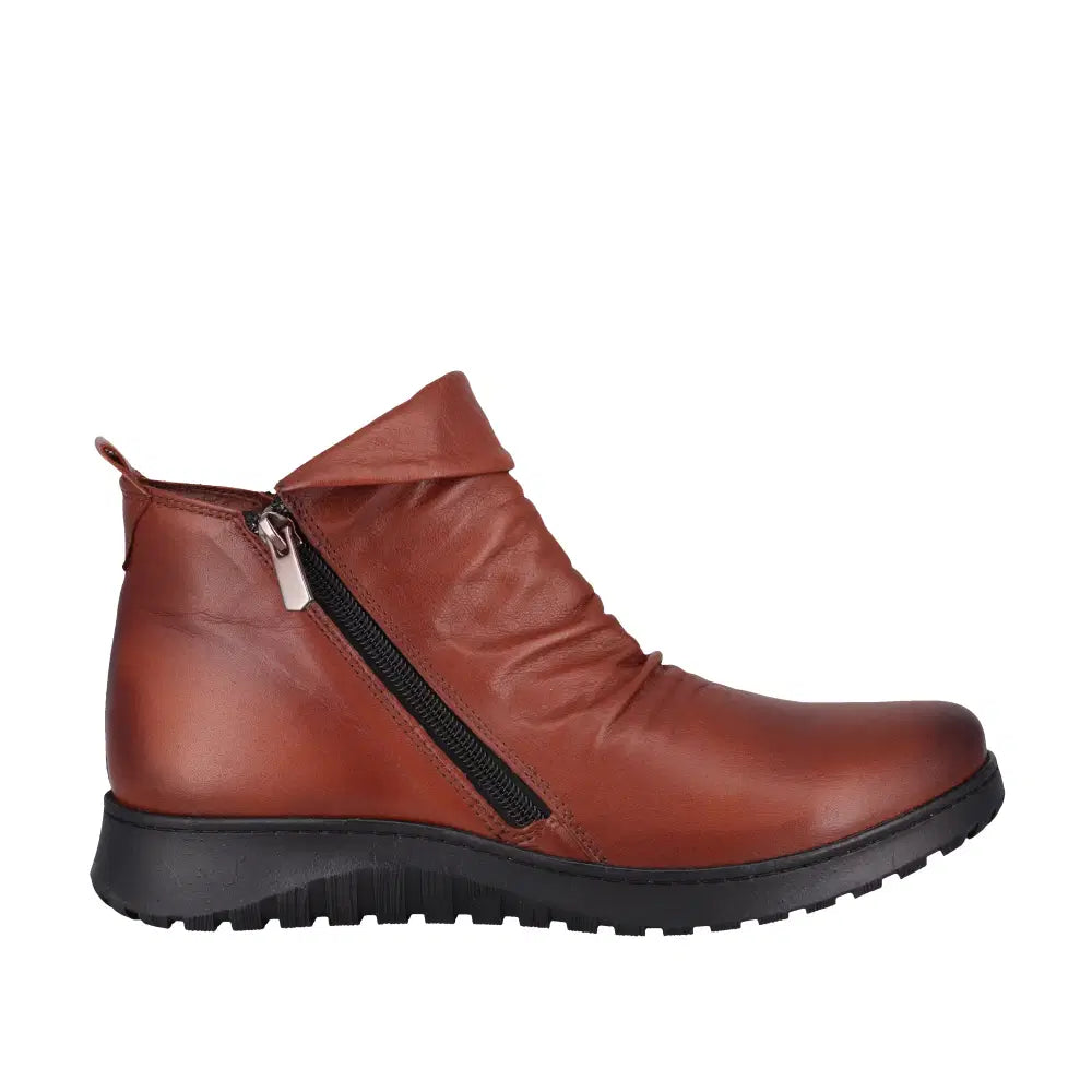 Cabello Active Express Boot - Whiskey Leather