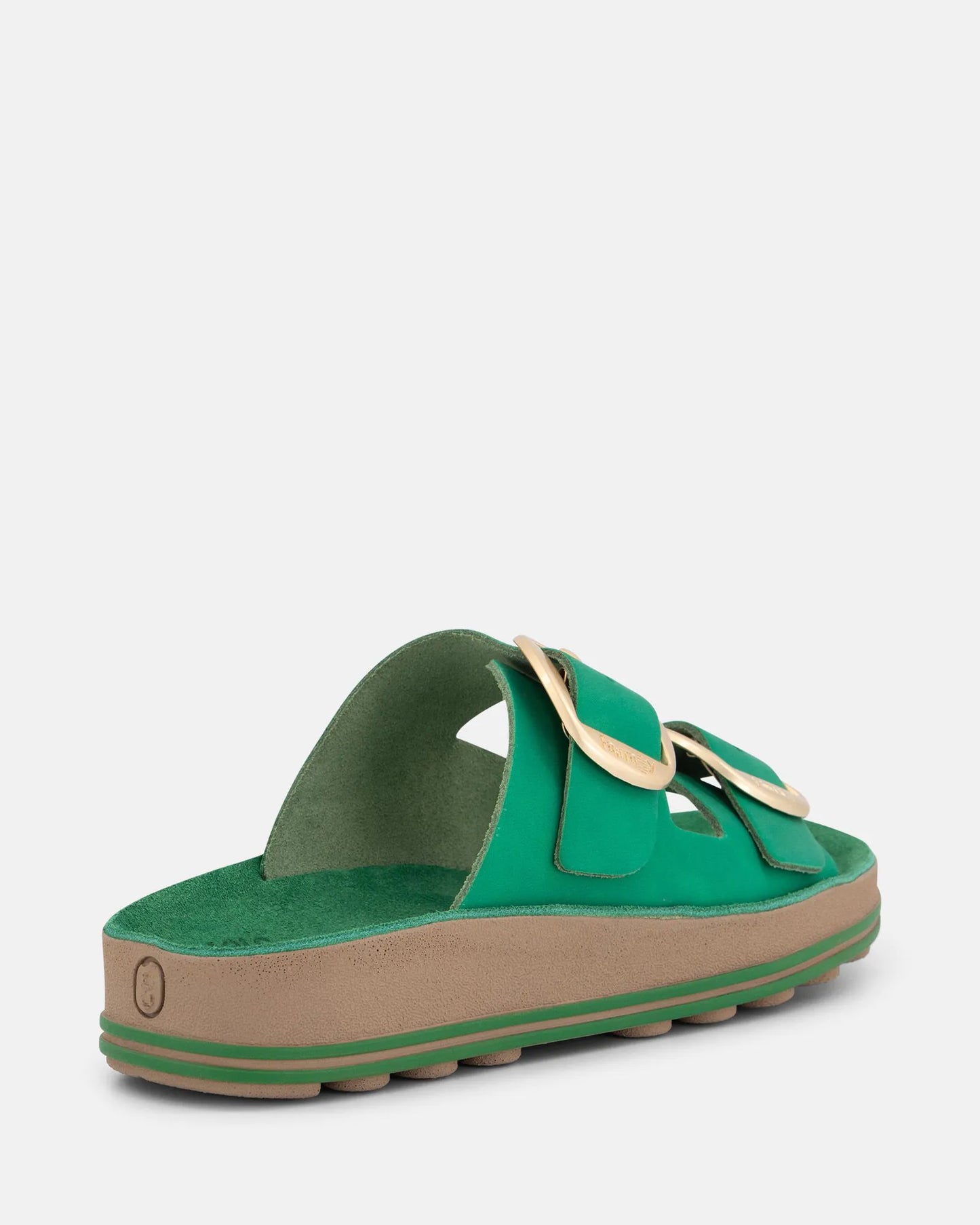 Fantasy Despoina Slide - Esmeraldo (Green) Leather