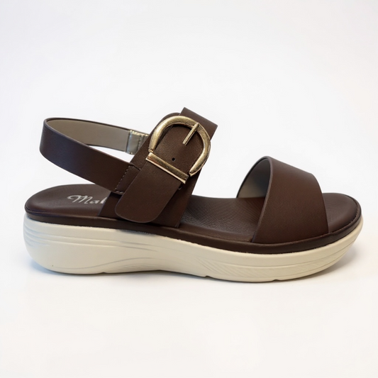 Mabella Milan Sandal - Chocolate