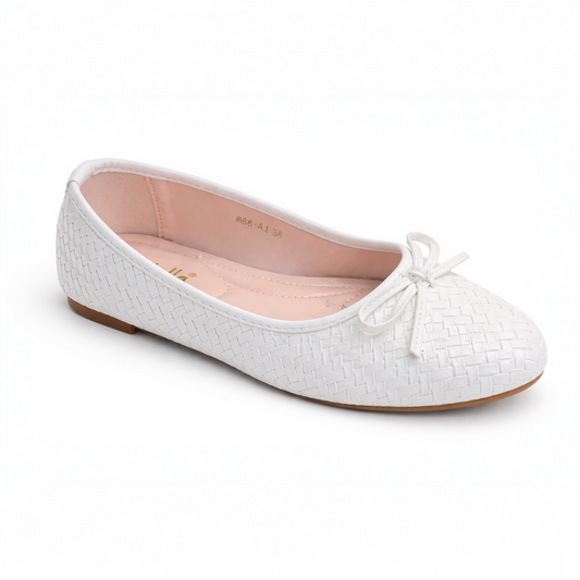 Mabella Bella Loafer - White