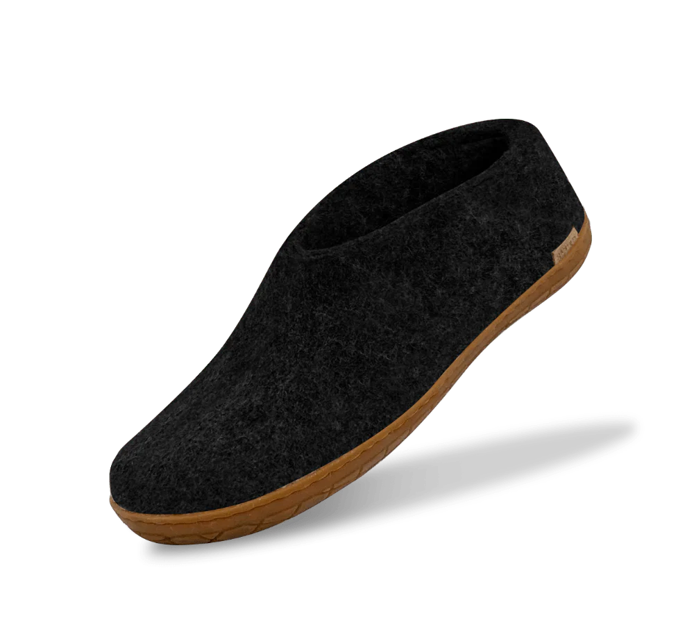 Glerups Honey Rubber Shoe - Charcoal Colour