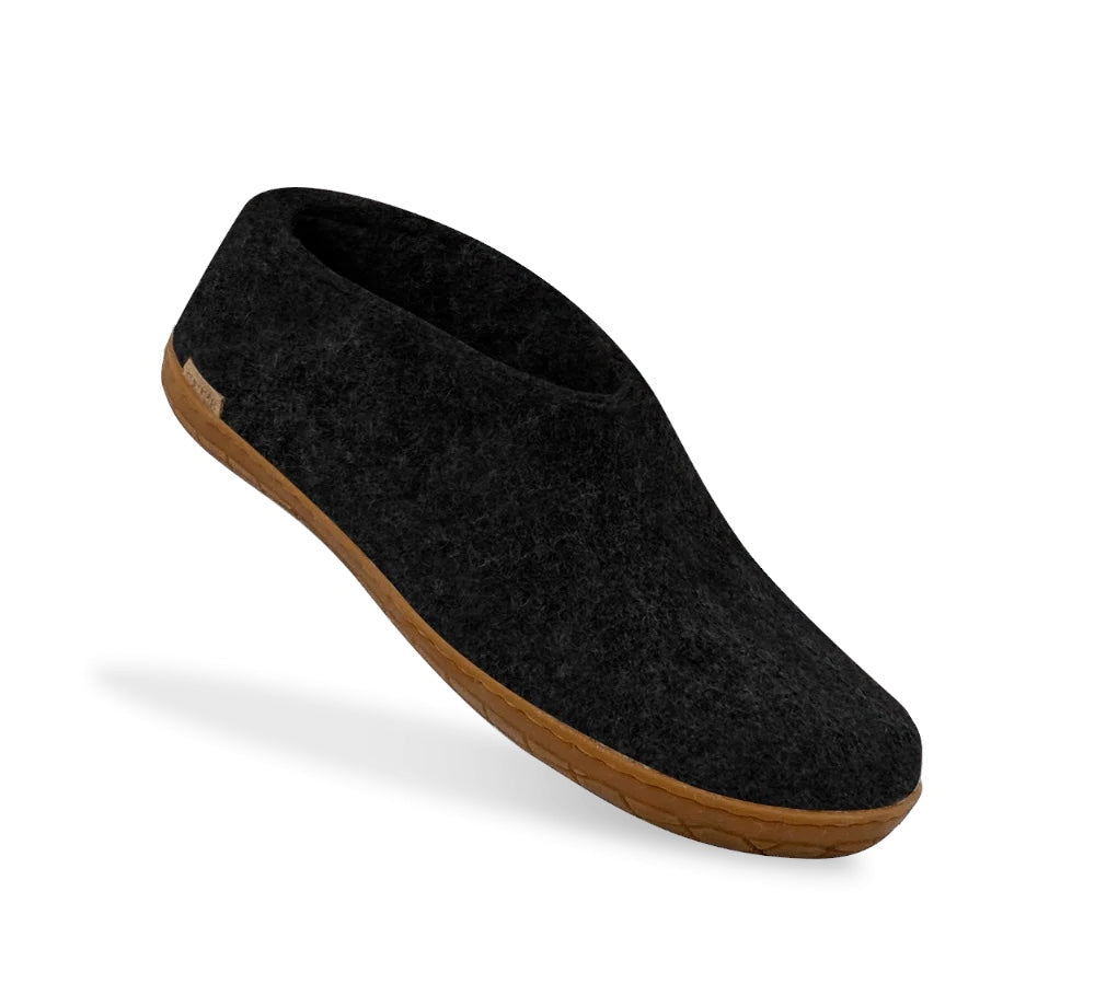 Glerups Mens Honey Rubber Shoe - Charcoal Colour