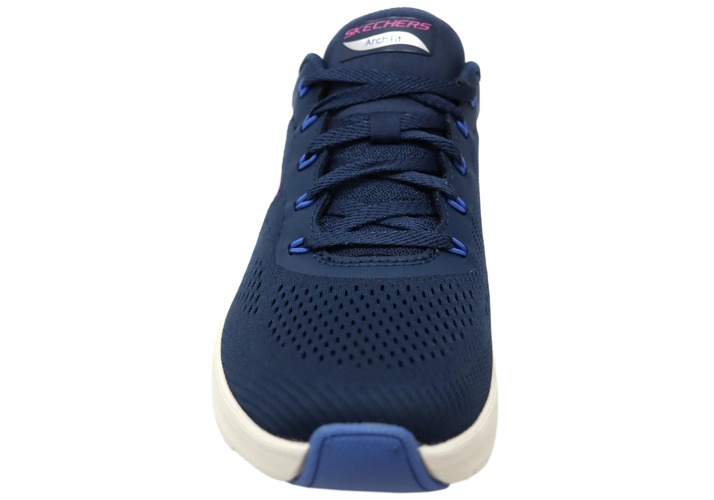 Skechers Womens Arch Fit 2.0 Big League Comfortable Shoes - Navy