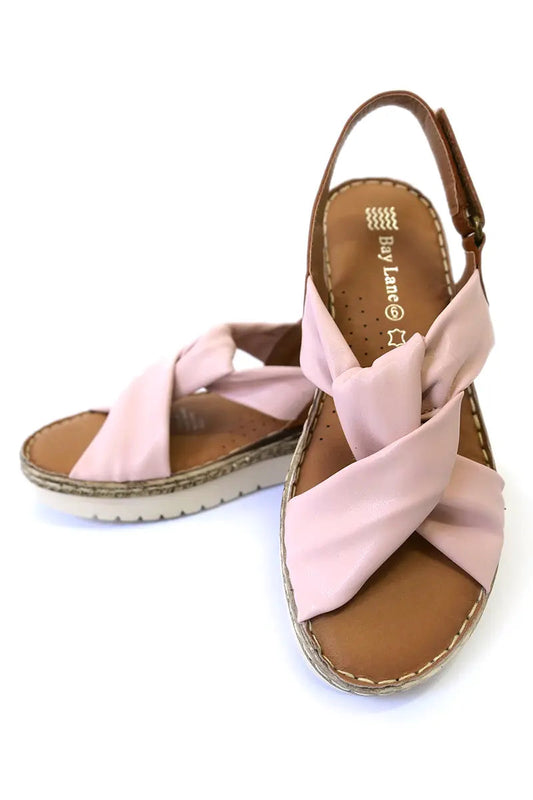 Bay Lane Cairns Platform Sandal - Pink