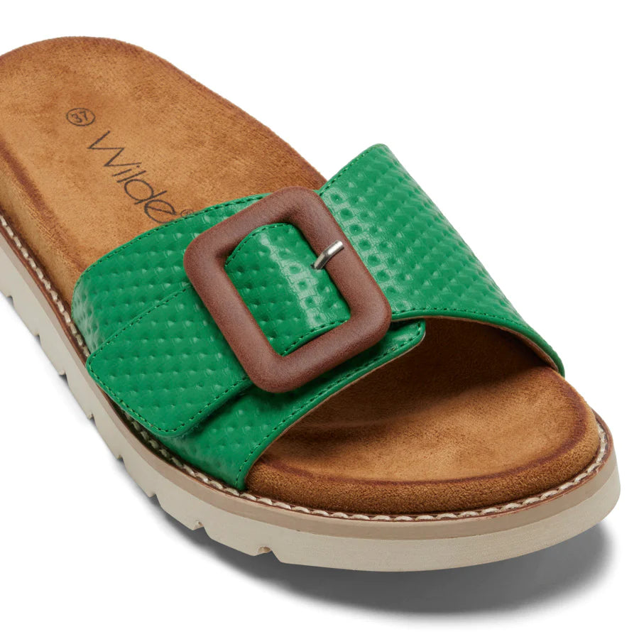 Wilde Sarai Slide- Green